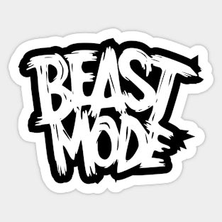 Beast mode Sticker